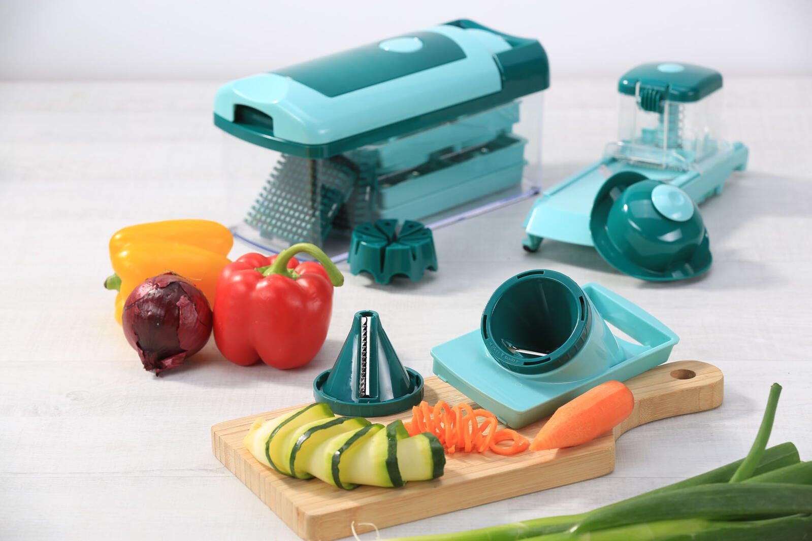 Genius Nicer Dicer Fusion Julietti Gemüseschneider manuell