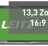 LEITZ Display-Blickschutzfolie für 33,8 cm (13,3 Zoll)