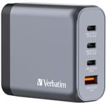 verbatim 200W USB-A, 3x USB-C GaN Ladegerät, grau