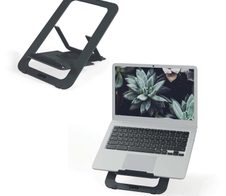 LEITZ Laptop-Ständer Ergo Ultraflach dunkelgrau