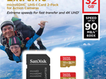 SanDisk Extreme microSDHC Speicherkarte 32GB 2-Pack + SD Adapter