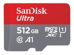 SanDisk Ultra microSDXC Speicherkarte für Chromebooks 512GB + SD Adapter