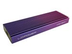 LC-Power LC-M2-C-MULTI-4 Speicherlaufwerksgehäuse SSD-Gehäuse Schwarz, Violett, M.2