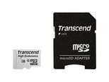 Transcend microSDHC Speicherkarte 16 GB mit Adapter