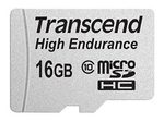 Transcend  microSDHC Speicherkarte 16 GB mit Adapter