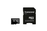Transcend TS2GUSD Speicherkarte 2 GB mit Adapter