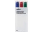Cricut 3 Stifte permanent ölbasierte Tinte - 2.5 mm Rot Grün Blau
