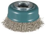 makita Drahtbürste für Winkelschleifer 75mm Edelstahl X-Lock D-73346