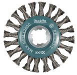 makita Drahtbürste für Winkelschleifer Rundbürste 115mm X-Lock D-73405