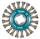 makita Drahtbürste für Winkelschleifer Rundbürste 115mm X-Lock D-73352