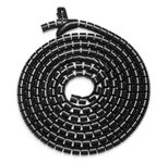 Digitus Kabelschlauch, schwarz, 5m PET