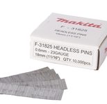 makita Stiftnägel ohne Kopf 0.6x18mm F-31825, 10000 Stück