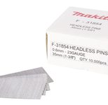 makita Stiftnägel ohne Kopf 0.6x35mm F-31854, 10000 Stück