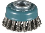 makita Drahtbürste für Winkelschleifer 80mm X-Lock D-73374