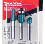 makita Fräser-Set D-30209 6mm, 3-teilig