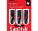 SanDisk Glide USB-Stick 32 GB, 3-Pack