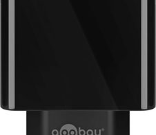 goobay 30W 4x USB-A Ladegerät, schwarz