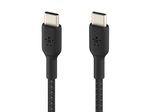 Belkin BoostCharge geflochtenes 1 m USB-C/USB-C Kabel, schwarz