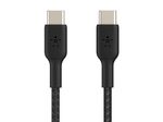 Belkin BoostCharge geflochtenes 1 m USB-C/USB-C Kabel, schwarz