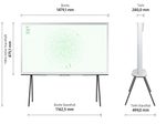Samsung The Serif LS01D 4K Smart TV 163 cm (65 Zoll)