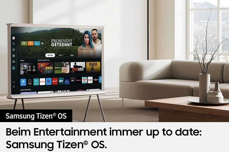 Samsung The Serif LS01D 4K Smart TV 163 cm (65 Zoll)