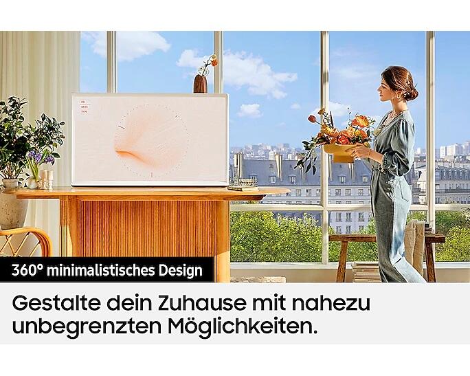 Samsung The Serif LS01D 4K Smart TV 163 cm (65 Zoll)