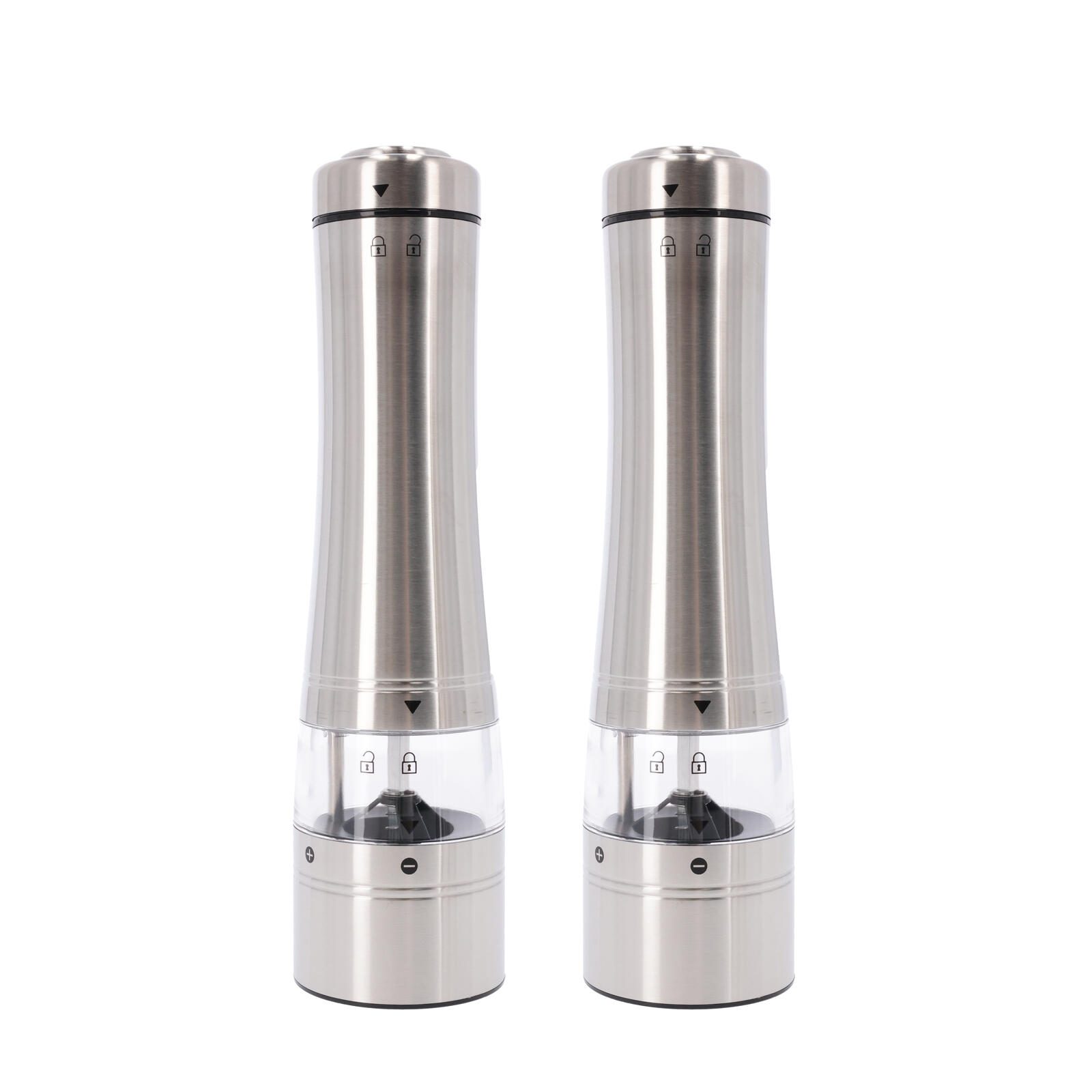 Russell Hobbs Salz und Pfeffer Mühle elektrisch 2er Set Edelstahl