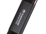 Transcend ESD310C Externe SSD 256 GB, schwarz