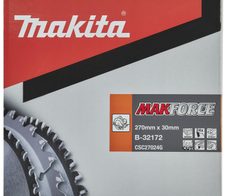 makita Kreissägeblatt B-32172 MAKFORCE 270x30x24Z