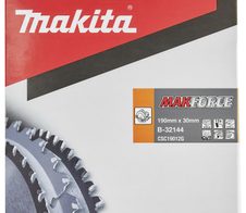 makita Kreissägeblatt B-32144 MARKFORCE 190x30x12Z