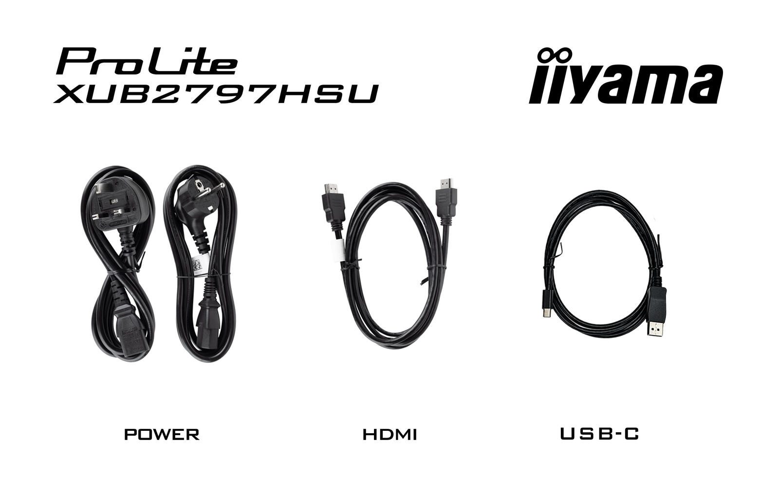 iiyama ProLite XUB2797HSU-W2 Full HD Display 68,6 cm (27")