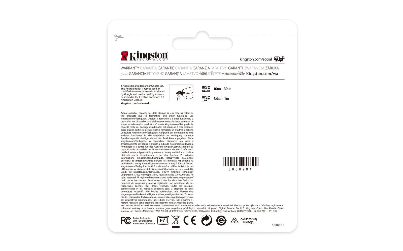 Kingston Canvas Select Plus Speicherkarte 64 GB, Doppelpack