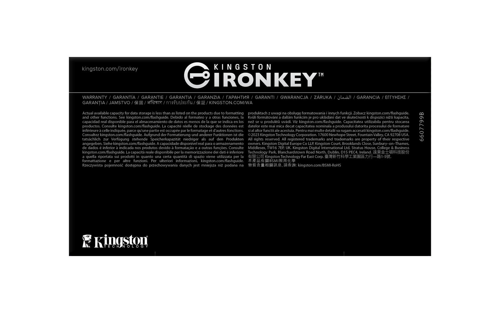 Kingston IronKey D500SM USB-Stick - 8 GB