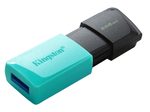 Kingston DataTraveler Exodia M USB-Stick 256 GB, Schwarz/Türkis