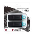 Kingston DataTraveler Exodia USB-Stick 64 GB, 2 St