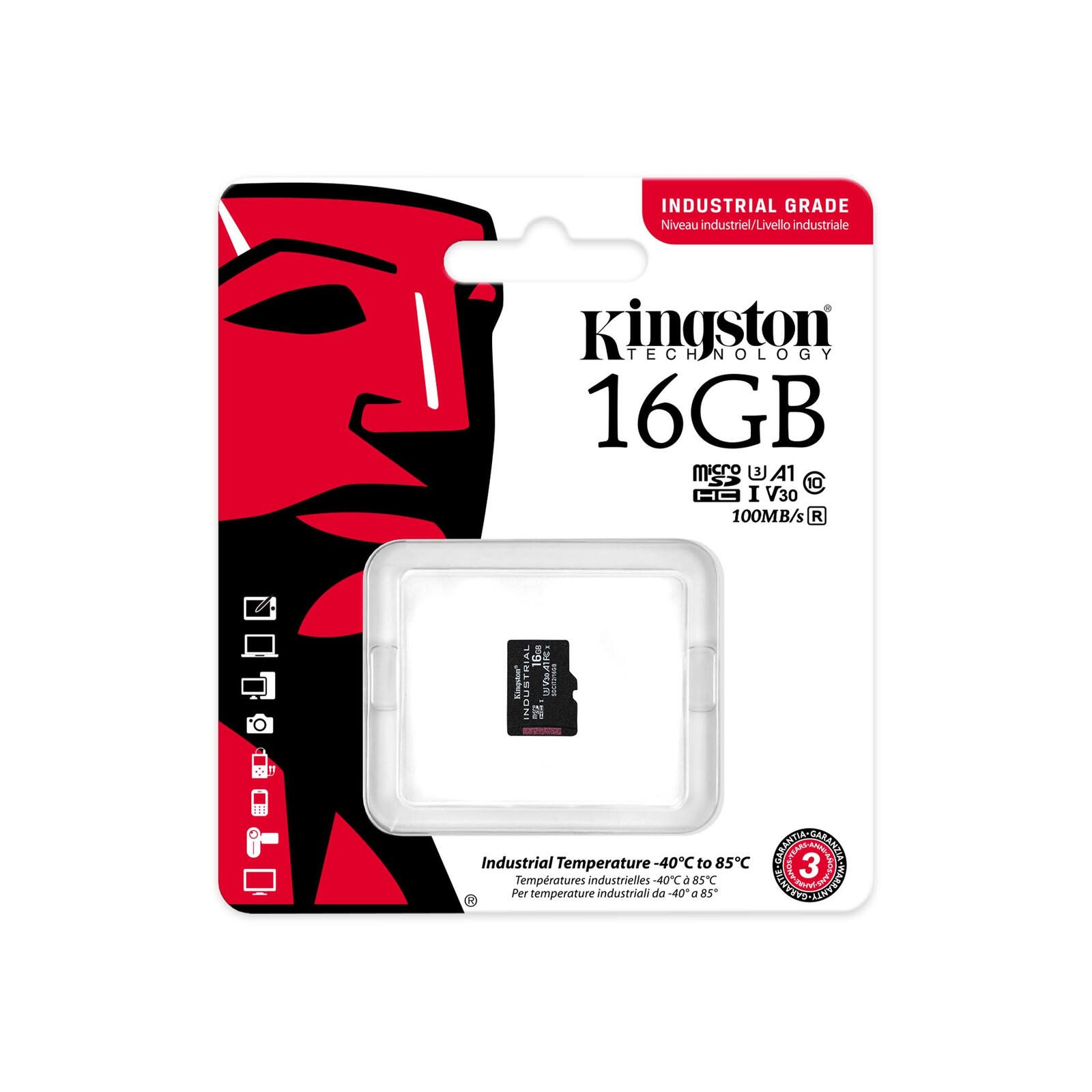 Kingston Technology Industrial Speicherkarte 16 GB