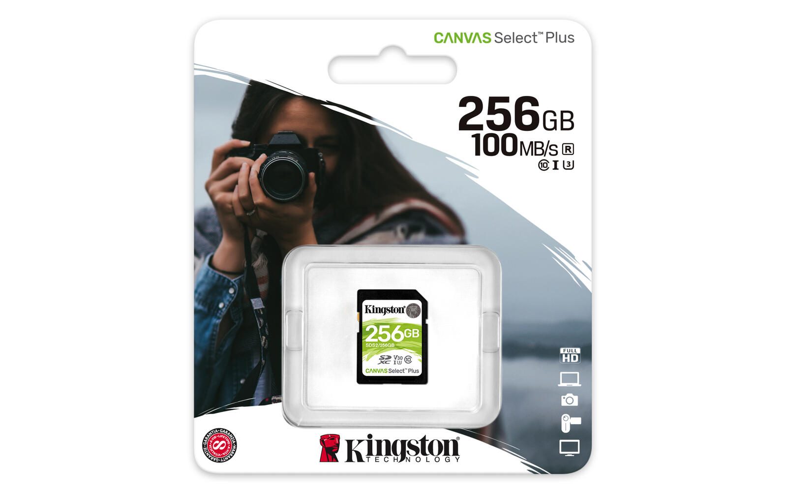 Kingston Canvas Select Plus Speicherkarte 256 GB