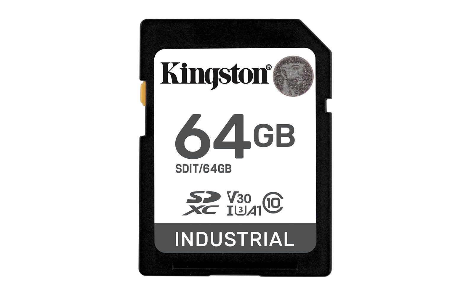 Kingston Technology 64G SDXC Industrial pSLC Speicherkarte 64 GB
