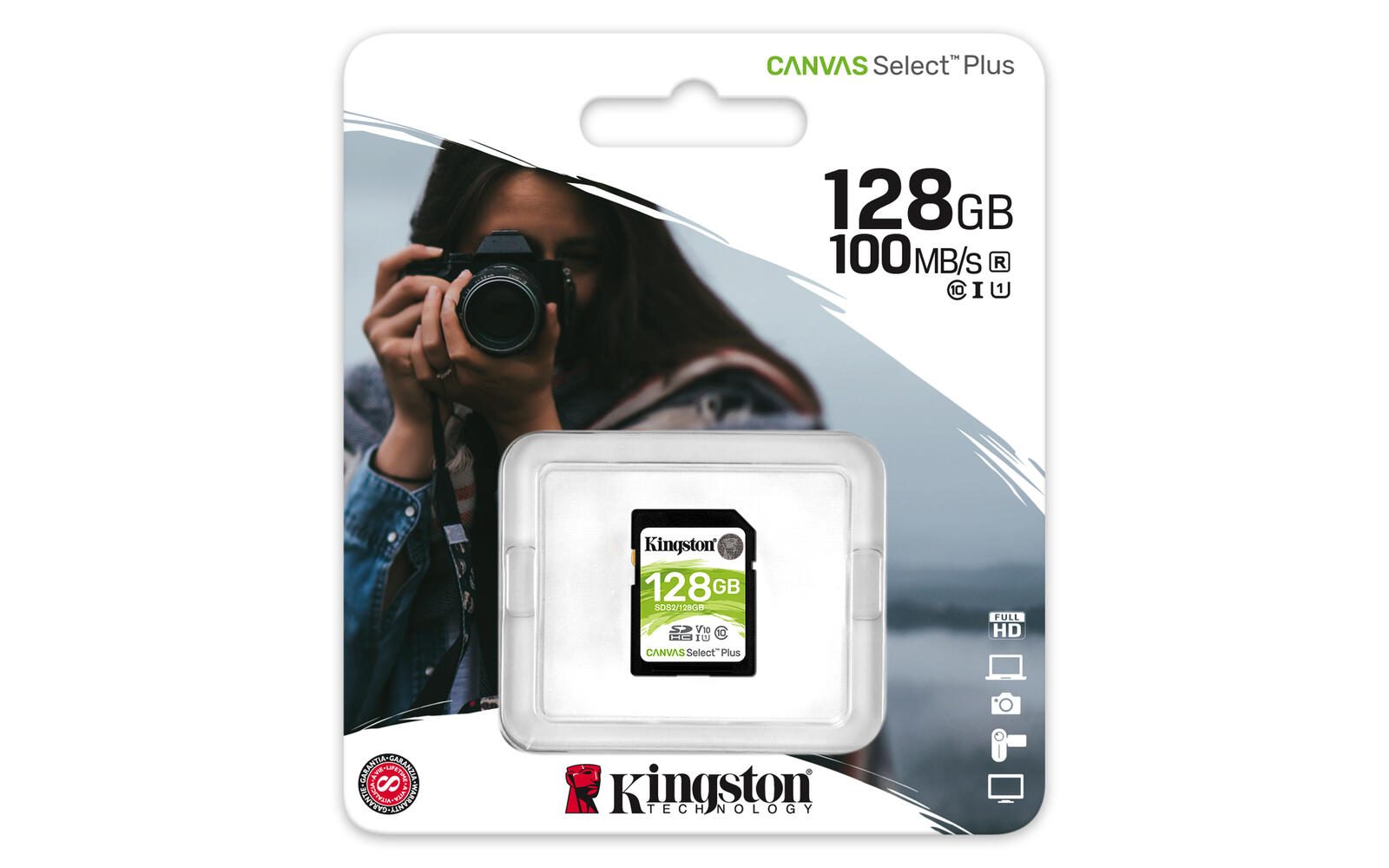 Kingston Canvas Select Plus Speicherkarte 128 GB