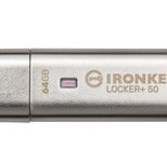Kingston IronKey Locker+ 50 USB-Stick 64 GB