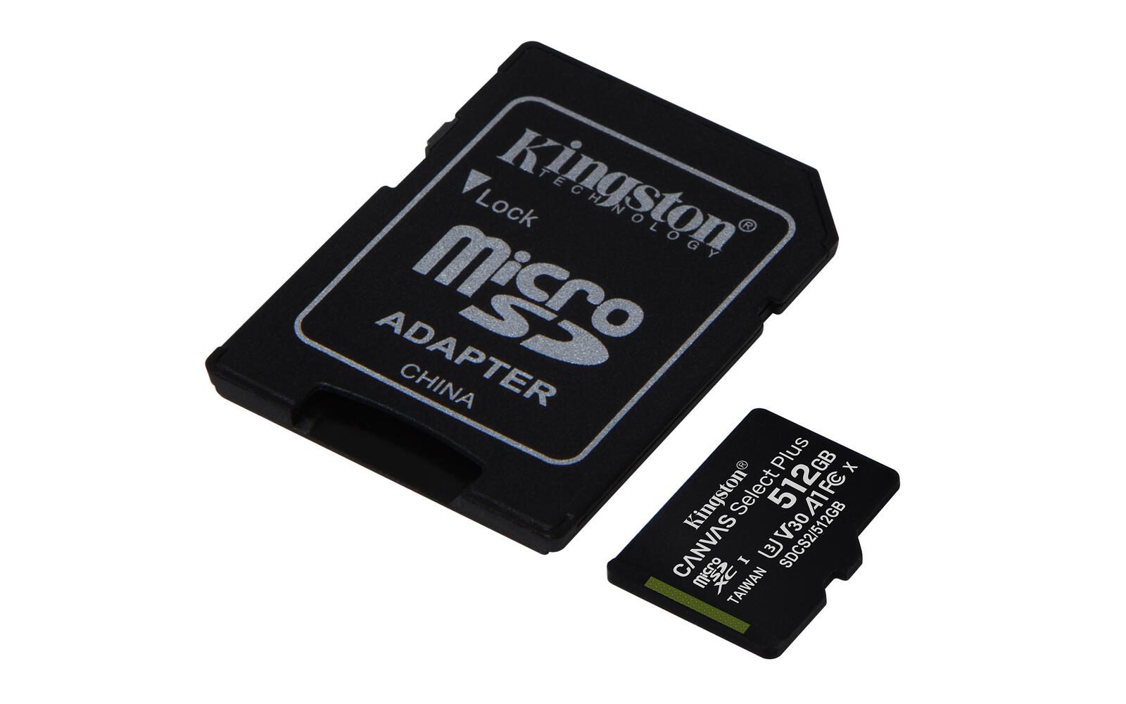 Kingston Canvas Select Plus - micSDXC 512 GB Kit