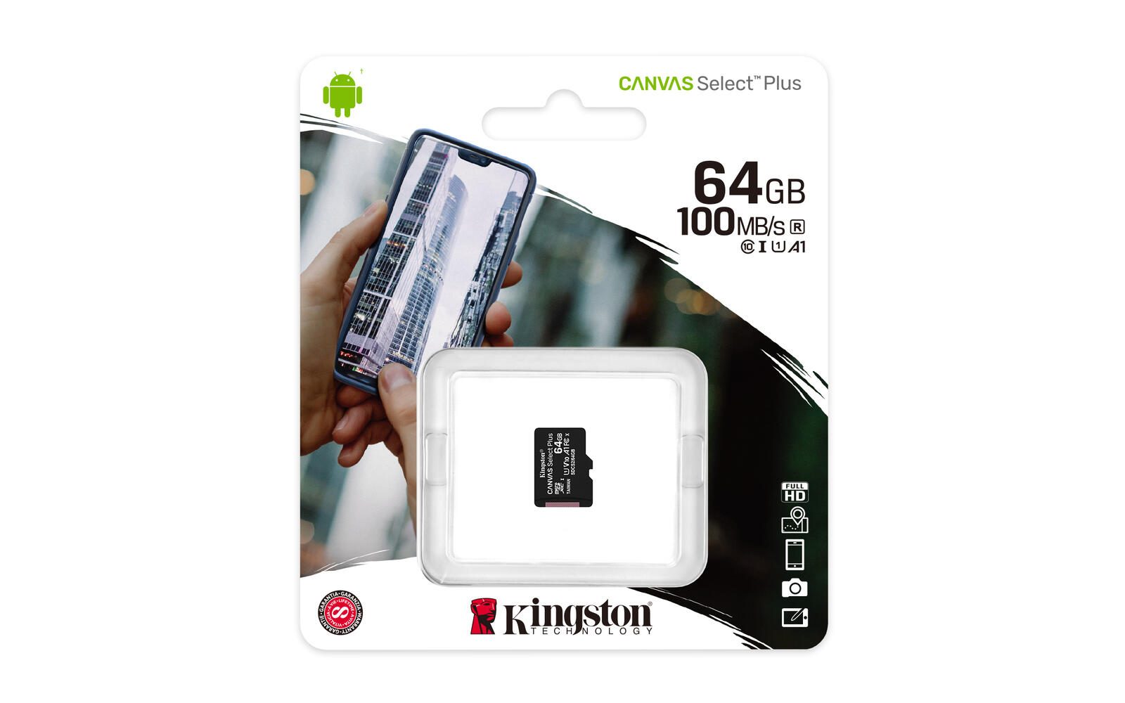 Kingston Canvas Select Plus Speicherkarte 64 GB