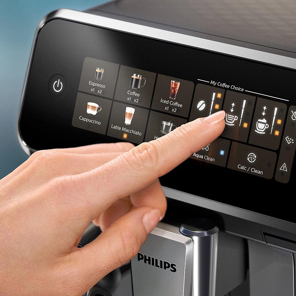 Philips Kaffeemaschine EP3347 90 Latte Go black chrom