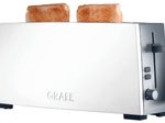 GRAEF TO91 Langschlitztoaster für 2 Toastscheiben weiß