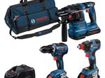 BOSCH Professional 18V Akku Bohrhammer Set
