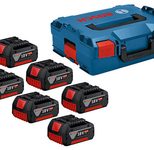 BOSCH Professional Akkupack 6xGBA 18V 4,0Ah