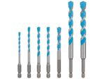 BOSCH Mehrzweckbohrer-Set EXPERT HEX-9 Multi Construction 4-12mm 7-teilig