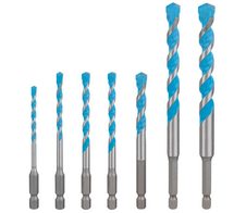 BOSCH Mehrzweckbohrer-Set EXPERT HEX-9 Multi Construction 4-12mm 7-teilig