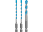 BOSCH Mehrzweckbohrer-Set EXPERT HEX-9 MultiConstruction 3-teilig
