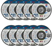 BOSCH PRO Stainless Steel and Metal X-Lock Trennscheiben 115x1,0mm 10 St.